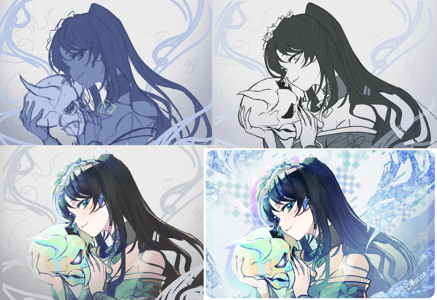 (Progress shots) Commissioned by Nokori