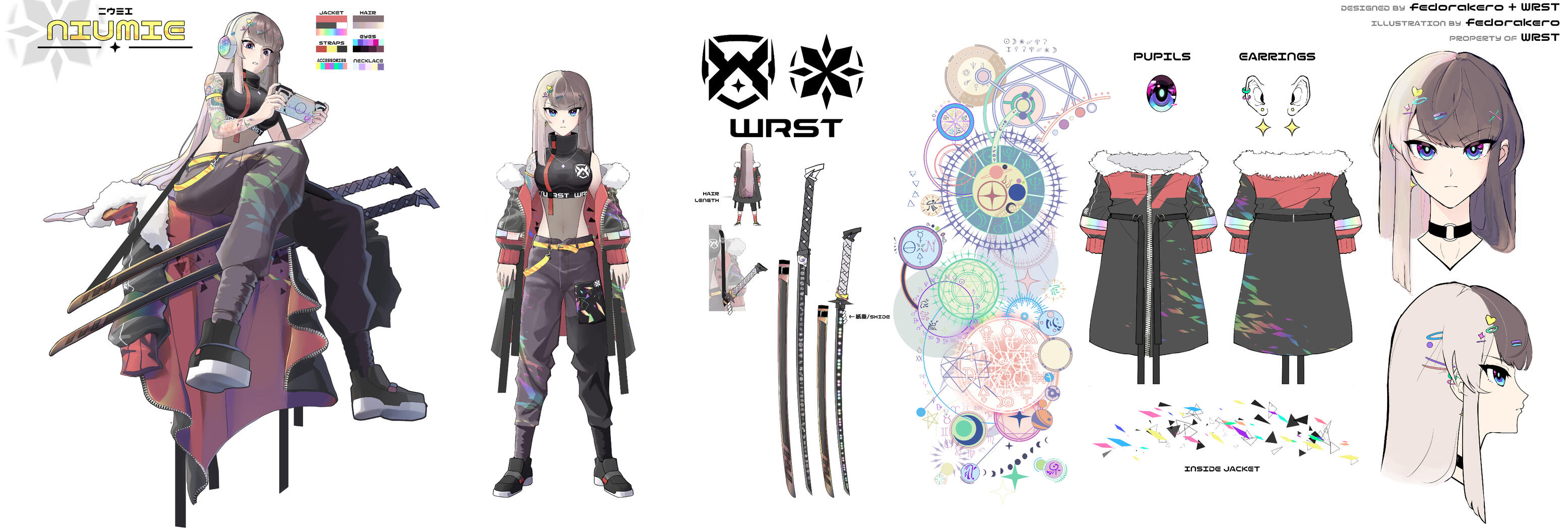 Commissioned by WRST | Design by WRST and GENMUprism (fedorakero)