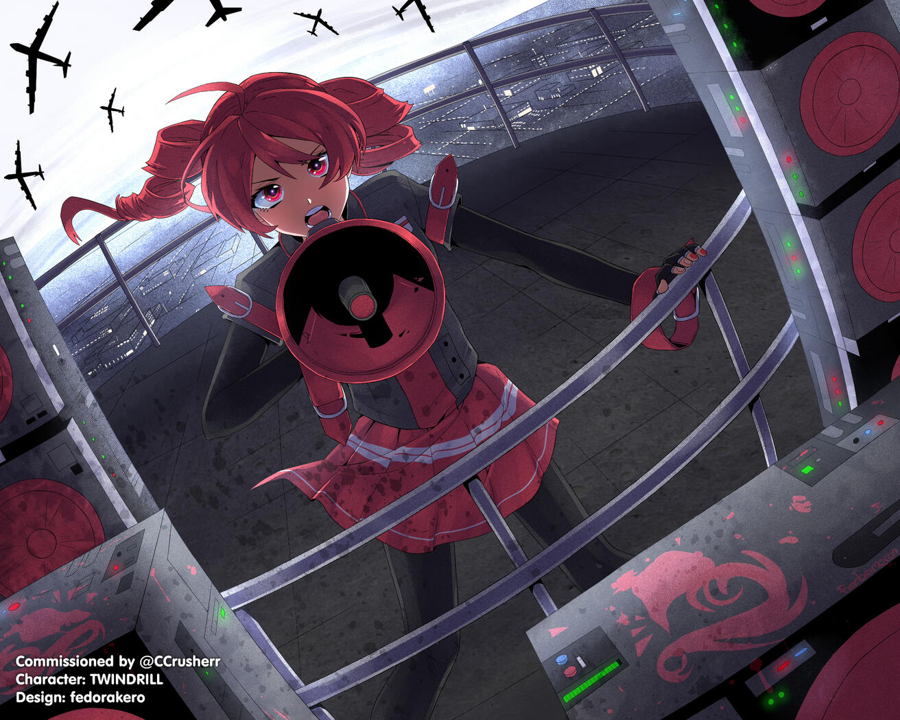 Love is War | Remix by Crusher | Character property of TWINDRILL | Design by GENMUprism (fedorakero)